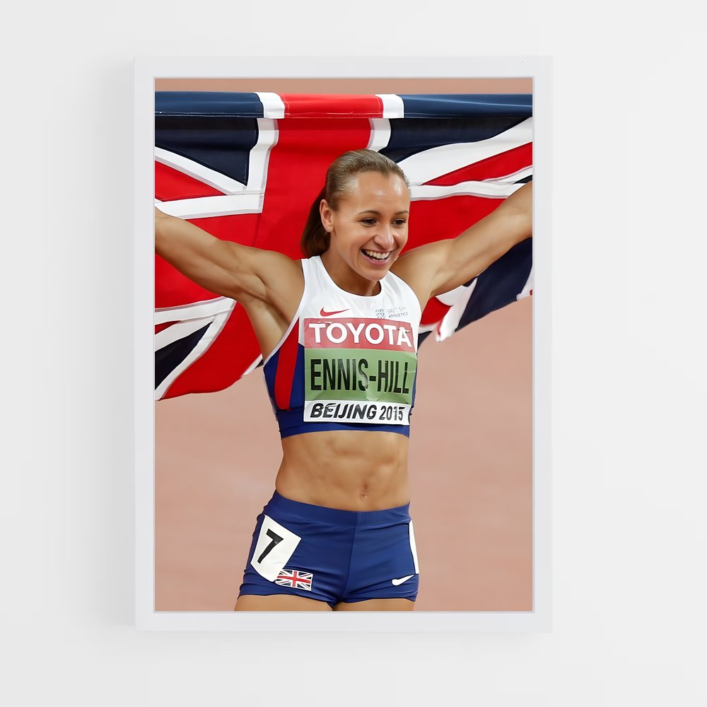 Poster Fierté Olympique – affiche Athlétisme (vue 3)